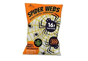 Spinnennetz, 200 Quadratfuß, Halloween Deko, Spinnennetze (200 Quadrat - Bild 1 von 7