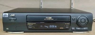 JVC HR-J460 VIDEOREGISTRATORE VHS 4 TESTINE CON TELECOMANDO  - Immagine 1 di 4