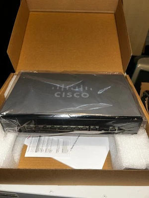 Cisco SG300-10 10-Port Gigabit Managed Switch - Image 1 of 4