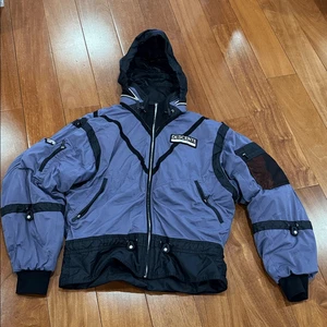 Descente x Marithe Francois Girbaud Vintage Ski Puffer hecho en Japón Talla S - Imagen 1 de 14
