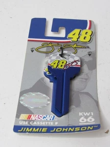 Jimmie Johnson Car #48 Key Blank NASCAR #P20 - Picture 1 of 2