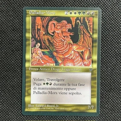 1995 MTG Magic The Gathering Legends Palladia-Mors Italian Rare NM Unplayed - Image 1 of 2