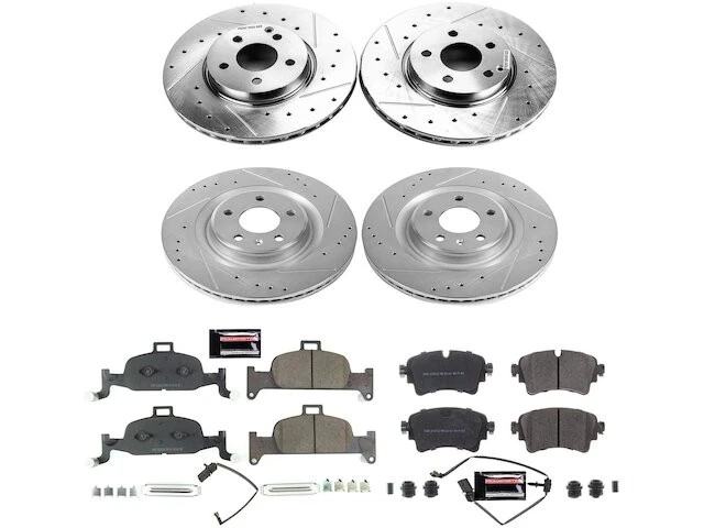Kit de pastillas de freno y rotor delanteras y traseras para Audi A4 Allroad 2017-2020 FK335DR Foto 1 de 1