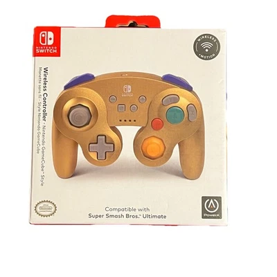 Power A GameCube Style Gold Nintendo Switch Wireless Controller - Gold - Image 1 of 2