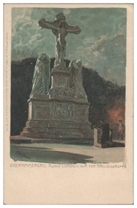 XX1131/ zeno-Diemer Litho AK Oberammergau  König Ludwig II.  ca.1900 - Bild 1 von 2