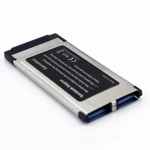 PCI Express Card to USB 3.0 2 Port Adapter 34 mm Express Card Converter F3 - Bild 1 von 7