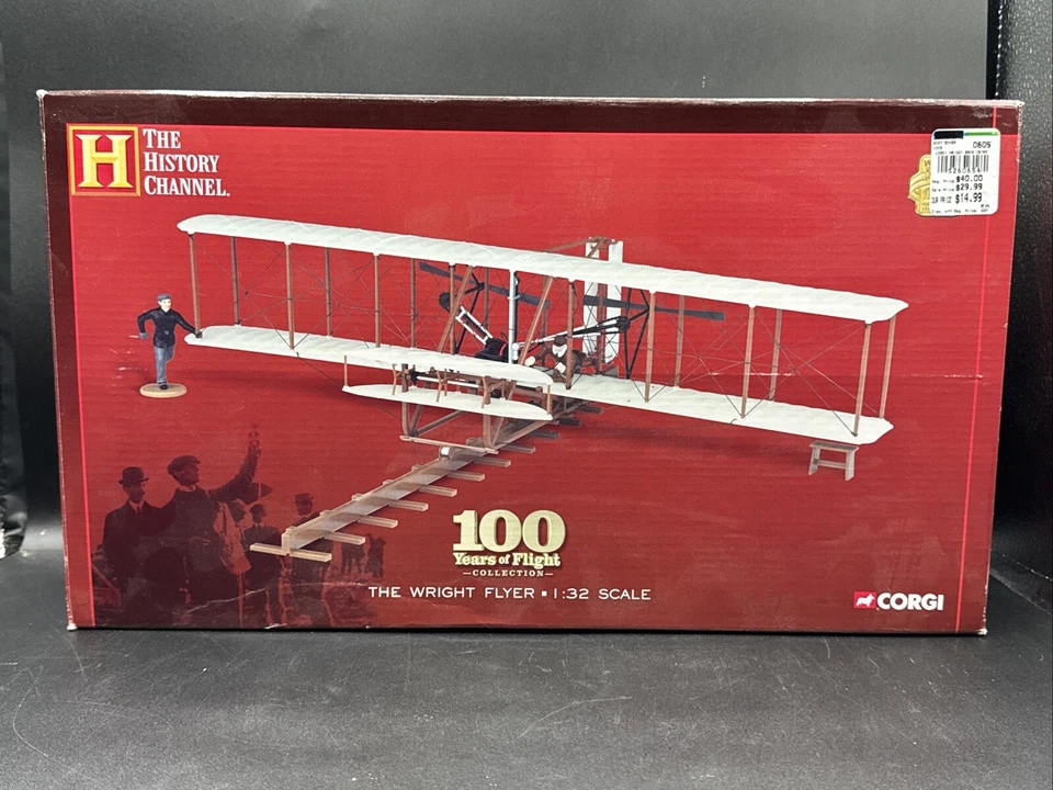 2003 Corgi Classics Limited THE WRIGHT FLYER 1:32 Scale 100 Years Of Flight New - Image 1 of 4