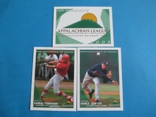 MATT GARZA + COLBY RASMUS - 2005 Appalachian League Prospect set