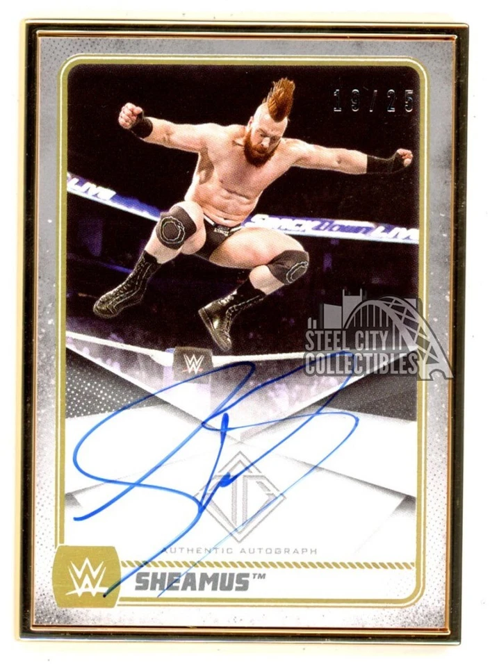 Sheamus 2020 Topps Transcendent Autograph Card #A-CW /25 - Image 1 of 1
