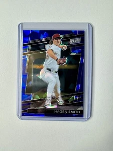HAGEN SMITH 2024 Panini National Gold Pack BLUE CRACKED ICE /124 - Picture 1 of 2