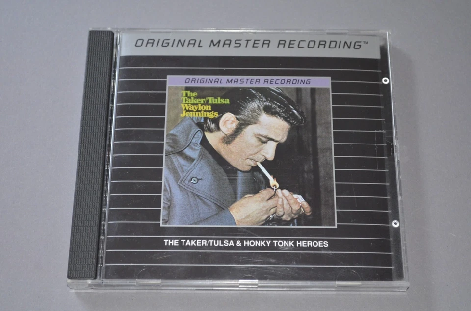 Waylon Jennings – The Taker/Tulsa & Honky Tonk Heroes / MFSL 1990 / USA JVC - Bild 1 von 3