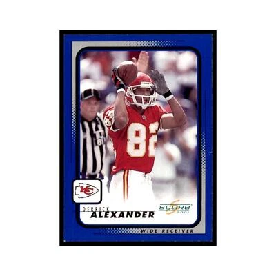 Derrick Alexander 2001 Score #97 Football Card NM - Image 1 of 3
