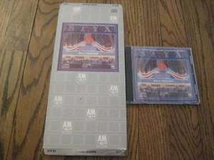 Styx Paradise Theater Longbox and original cd Rare! - Imagen 1 de 4