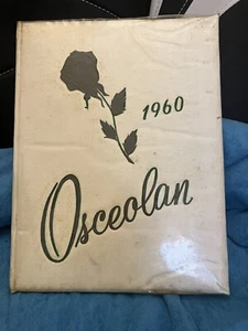 1960 OSZEOLAN HIGH SCHOOL JAHRBUCH, FLORIDA - voller AUTOGRAMME. Siehe Bilder - Bild 1 von 20