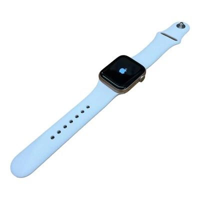 Apple Watch Series 4 (GPS + Celular) 40mm Oro Aluminio Caso Blanco Banda - Good - Imagen 1 de 3