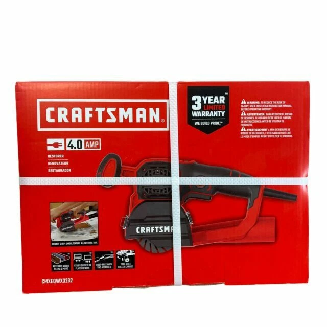 Craftsman Restorer CMXEQWX3232 120-volt 4-Amp Electric Belt Sander