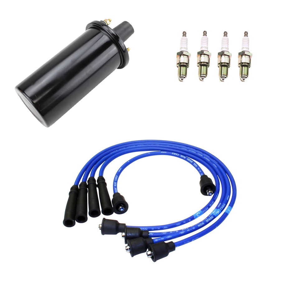 Kit de 4 bujías de níquel cables de bobina de encendido NGK para Suzuki Samurai 1.3 L4 Foto 1 de 1
