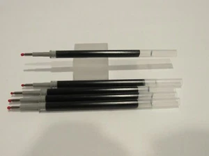 5 recambios para bolígrafo Terzetti - tinta de gel negra, mediana - se adapta a la marca Terzetti - Imagen 1 de 1