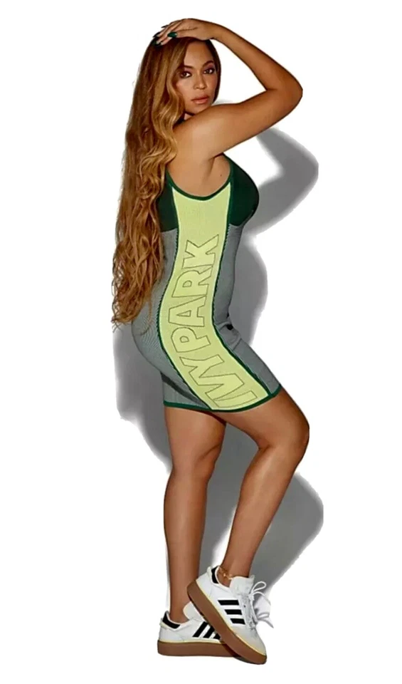 Beyonce Ivy Park X Adidas Drip 2 Logo Dress Small Never Worn