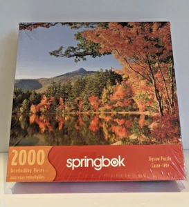 Springbok. Fall Foliage. 2000 Piece Jigsaw Puzzle.  2001, Interlocking, NEW - Picture 1 of 7