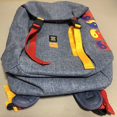 Limited Edition Herschel Supply Company Zumiez 100K Ying Yang Blue Backpack RARE - Image 1 of 4