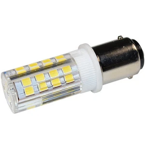 Lampadina LED 110 V BA15d base baionetta doppio contatto per macchina da cucire Singer - Foto 1 di 10