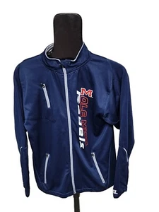 Ole Miss Rebels Russell Athletic Dri-Power Herren Medium durchgehender Reißverschluss blau Jacke - Bild 1 von 12