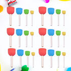 24pcs Assorted Round Paint Sponge Brush Set Painting Tools Sponge Stippler Set