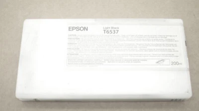 Epson T6537 Tinte light black grau für Stylus Pro 4900 C13T653700 2015 ohne OVP - Bild 1 von 2