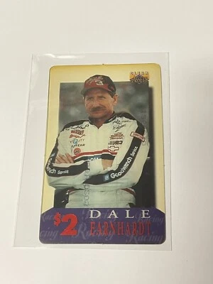 1996 Clear Assets Phone Card $2 #19 Dale Earnhardt    **019331 - Image 1 of 2