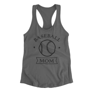 Camiseta sin mangas de béisbol mamá regalo para deportes mamá camiseta día de la madre - Imagen 1 de 11