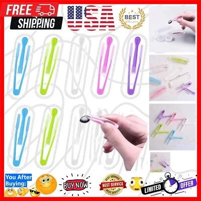 Kit de herramientas de lentes de contacto con estilo de 5 piezas - Insertador seguro y aplicador suave incluido Foto 1 de 4
