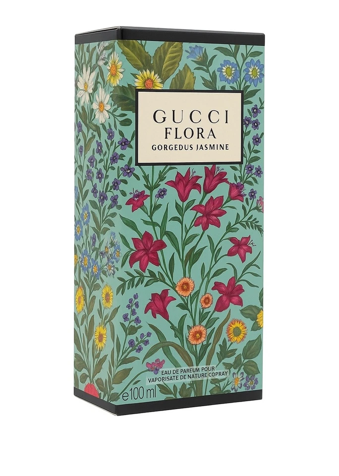 Gucci Flora Gorgeous Jasmine Eau de Parfum für Damen - 100 ml Neu & Ovp - Bild 1 von 1