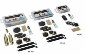 Schlauchreparaturset  Fahrrad, Roller, Motorrad 500H3 mit CO2 Patronen - Bild 1 von 1