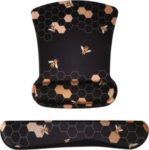 Ergonomic Mouse Pad with Wrist Rest, Keyboard Wrist Rest Mouse Wrist Rest, Made  - Picture 1 of 12