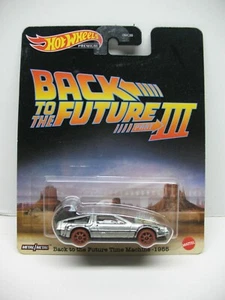 2022 Hot Wheels Premium Retro Zurück in die Zukunft Teil III Zeitmaschine-1955 - Bild 1 von 2