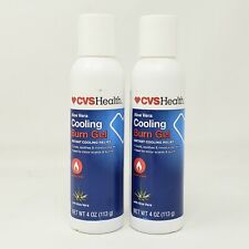 CVS Cooling Burn Gel Instant Cooling Relief W/Aloe Vera 4oz. Choose Lot Size!