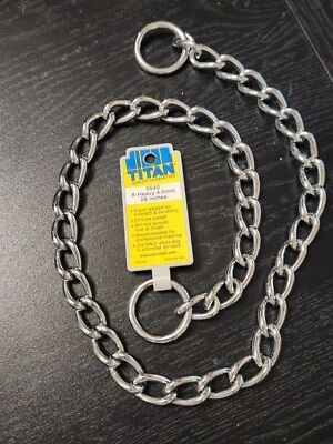 Cadena para perro Titan 5540 X-Heavy 4,0 mm 28 pulgadas nueva 😊 Foto 1 de 3