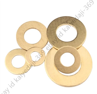 Rondelle plate en laiton isolante m2 m3 M4 M5 M6 M8 m10 M12 M14 M16 m20 M24 M30 - Photo 1/4