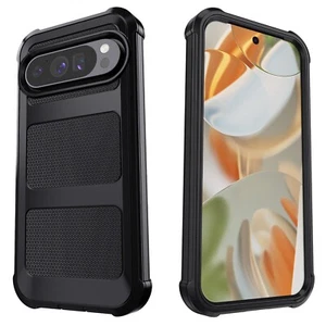 For Google Pixel 9/Pixel 9 Pro/Pixel 9 Pro XL Case Hybrid Rugged 2-Layers Cover - Picture 1 of 16
