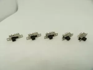 5x Pack Lot Small Slide Toggle Switch Slider 3 Positions 8 Pins 2P3T SS23E04 5mm - Picture 1 of 12