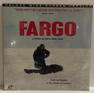 NEW AUTHENTIC FACTORY SEALED - LASERDISC - FARGO - DELUXE WIDE SCREEN VERSION - Imagen 1 de 2