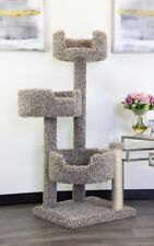PRESTIGE SOLID WOOD AND CARPET TREE FOR BIG CATS-FREE SHIPPING IN THE U.S.