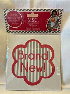 MSC 1st Year Photo Stickers for monthly photos Girl Stickers NEW-Belly-Baby - Picture 1 of 5