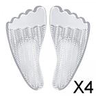 4X 2X Paste Arch Insoles Arch Pads Self Paste Gel Arch Pads High Heel Cushion
