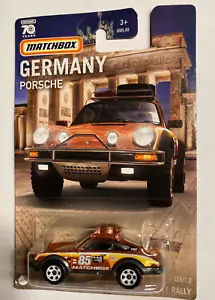 Matchbox - Porsche 911 Rally - Matchbox Best of Germany - HPC58 - GWL49 - Foto 1 di 2