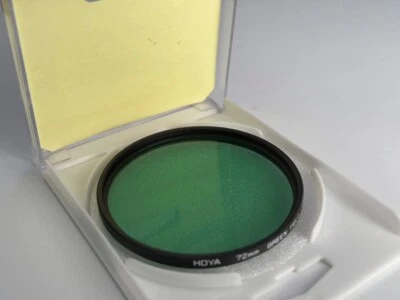 Hoya Green Field 72 mm Filter in Case - Image 1 of 2