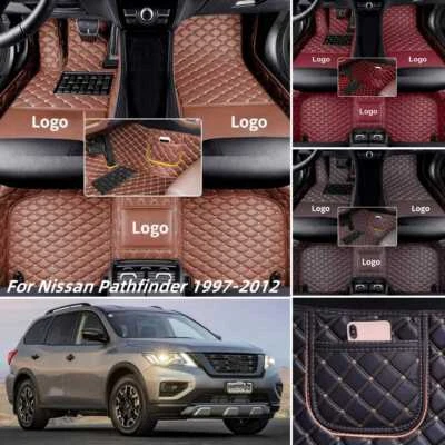 For Nissan Pathfinder 1997-2012 Car Floor Mat Custom Carpet with Pockets Auto - Image 1 of 4