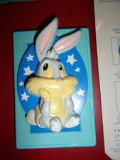 BABY LOONEY TUNES BUGS BUNNY SINGLE LIGHT SWITCH COVER. ~ WARNER BROTHERS
