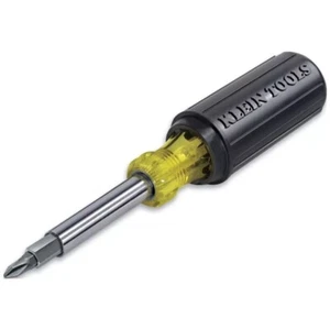 Klein Tools 32500 Multi-Bit Screwdriver / Nut Driver, 11-in-1, Ph, Sl, Sq, TORX® - Picture 1 of 4